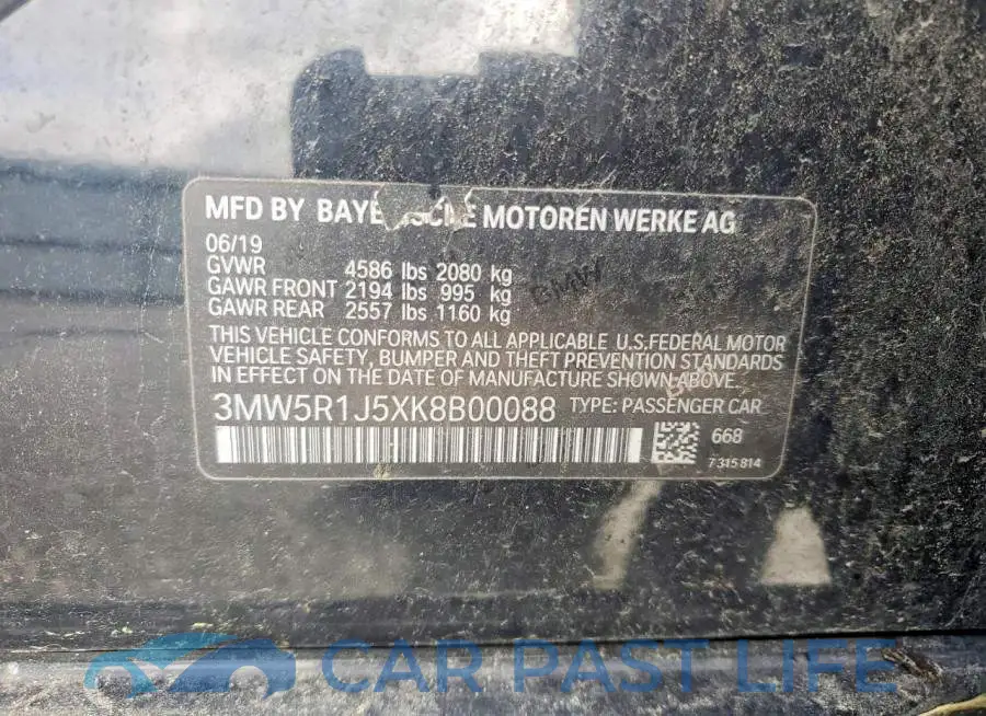 3MW5R1J5XK8B00088# 12
