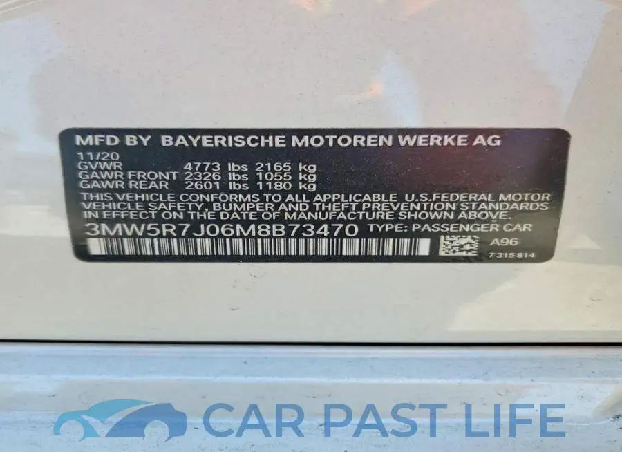 3MW5R7J06M8B73470# 13