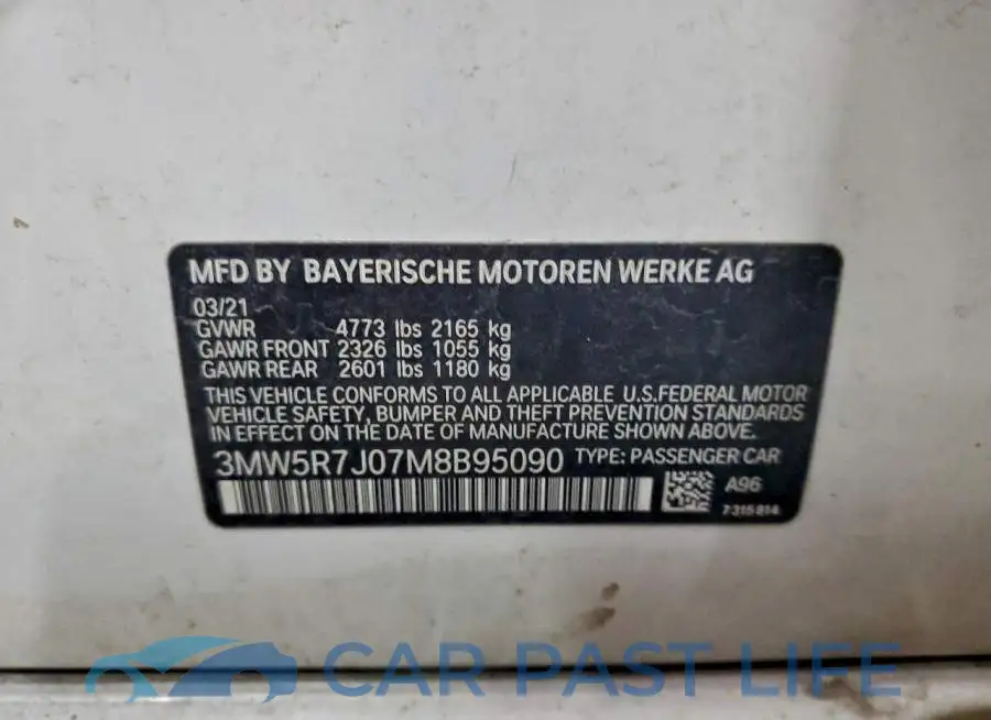 3MW5R7J07M8B95090# 12