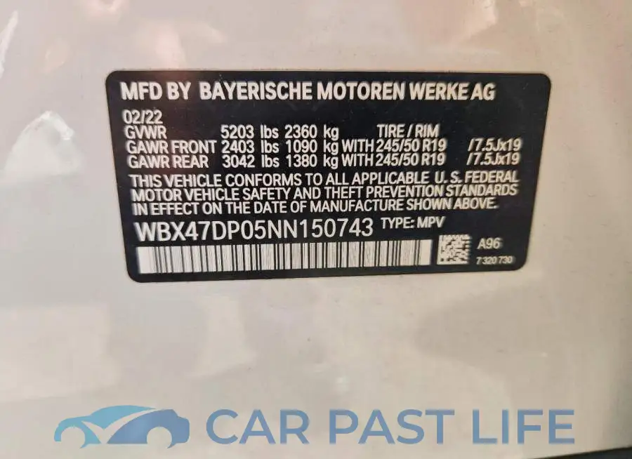 WBX47DP05NN150743# 13