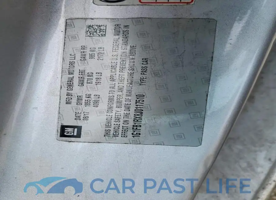 1G1FB1RX8J0117510# 13