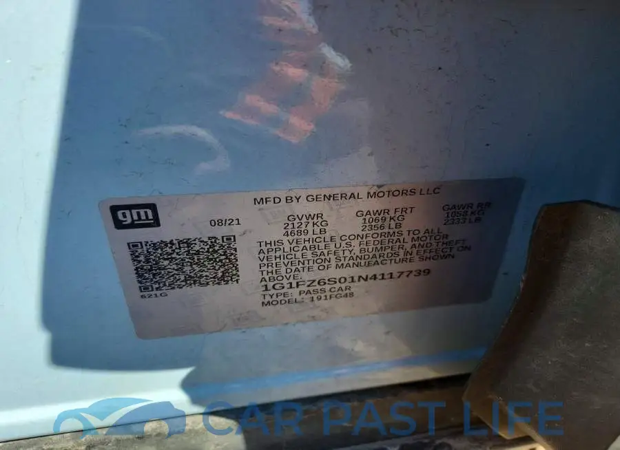 1G1FZ6S01N4117739# 13