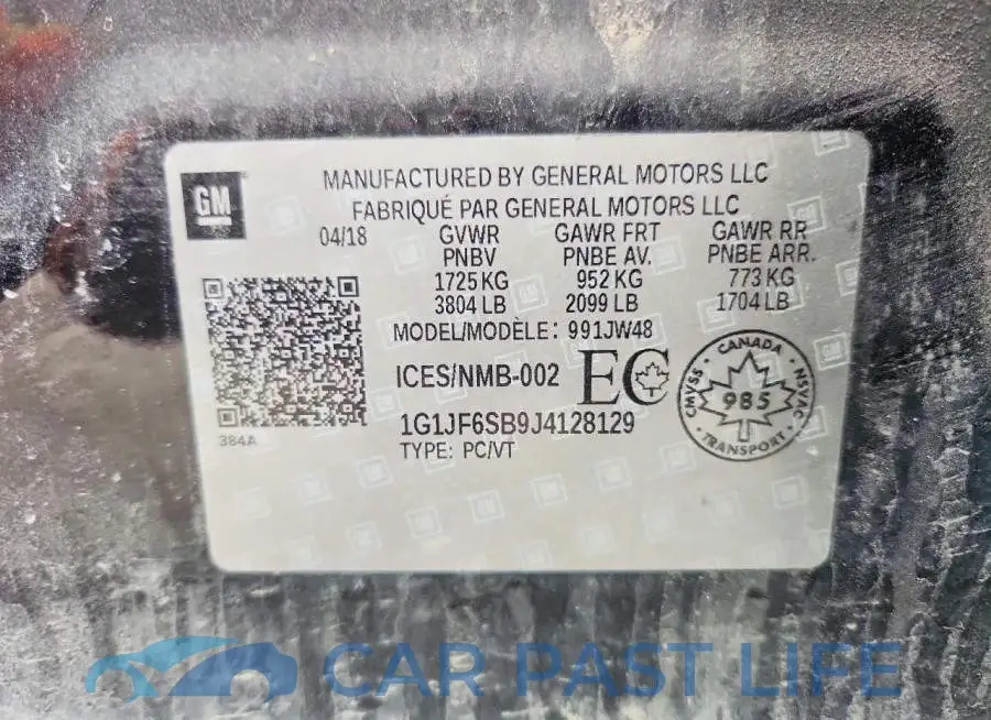 1G1JF6SB9J4128129# 12