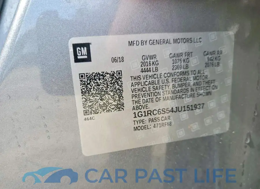 1G1RC6S54JU151937# 12