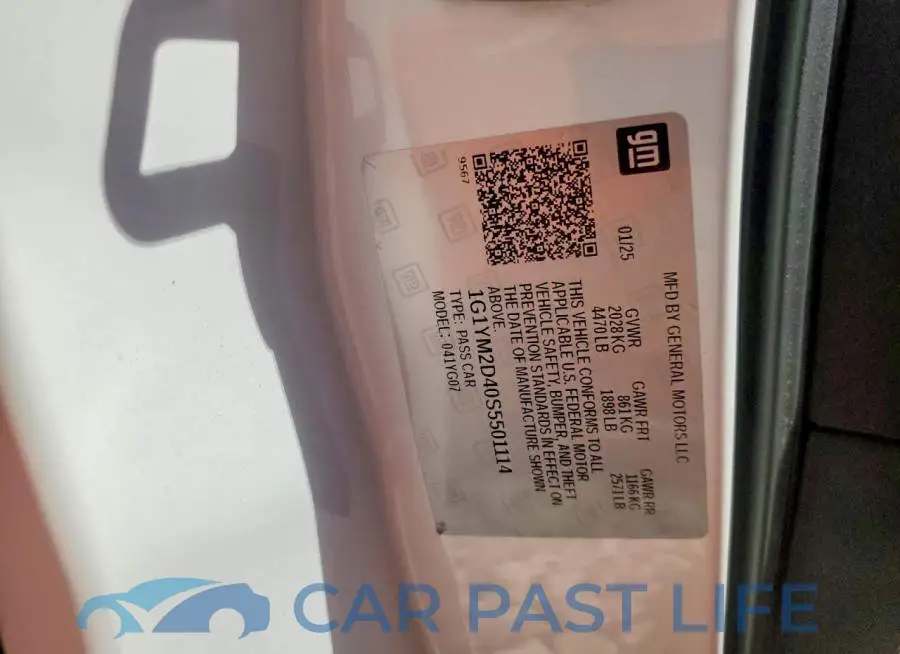 1G1YM2D40S5501114# 12