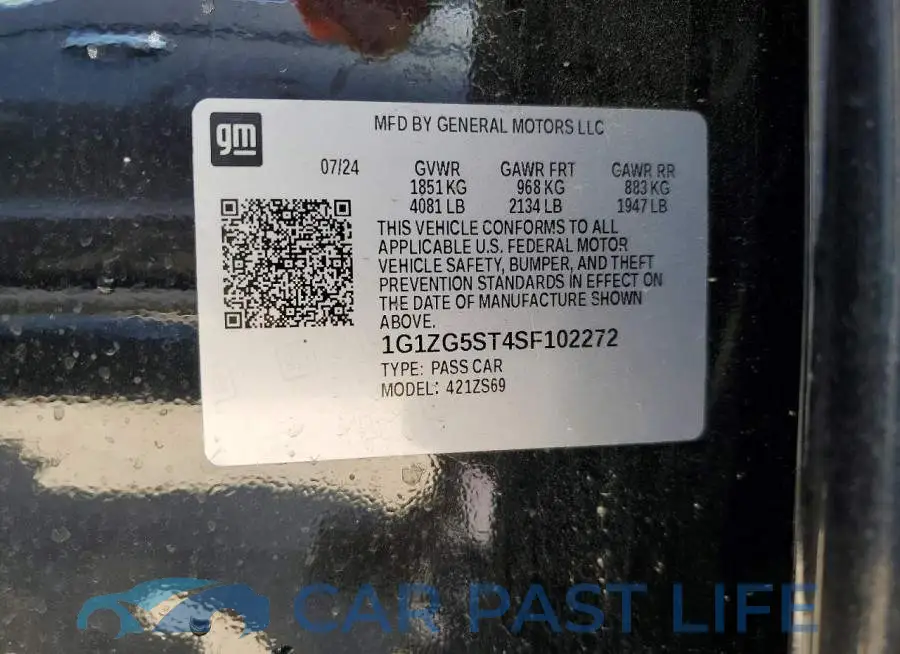 1G1ZG5ST4SF102272# 13