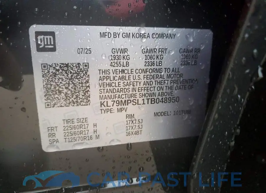 KL79MPSL1TB048950# 13