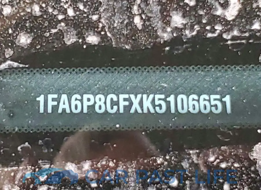 1FA6P8CFXK5106651# 12