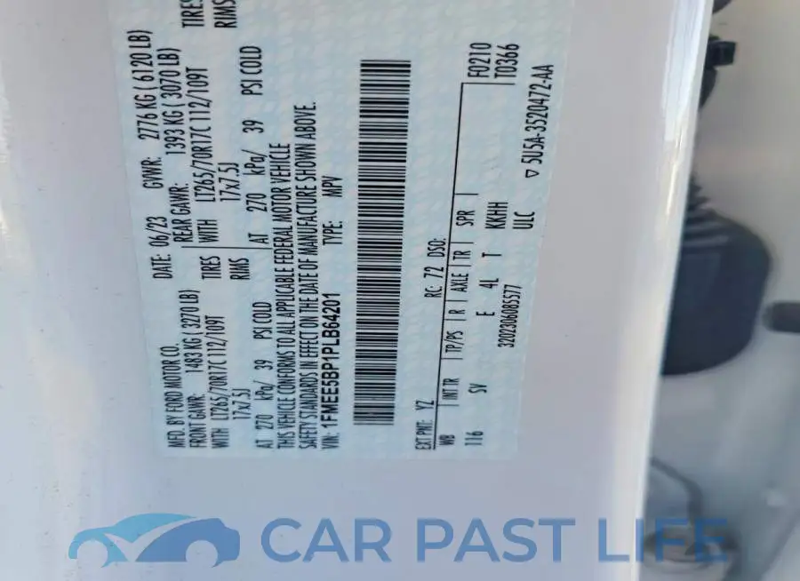 1FMEE5BP1PLB64201# 14