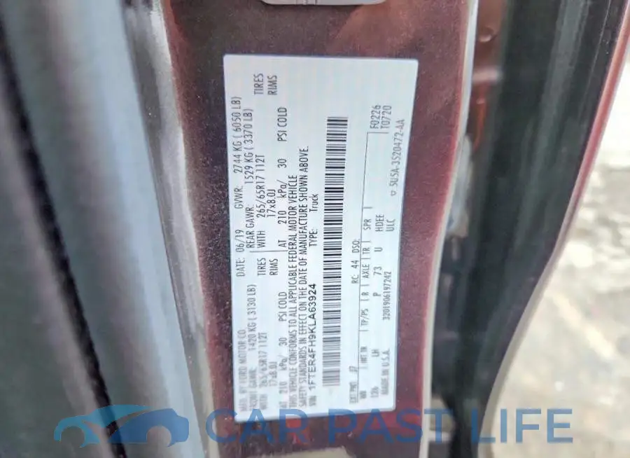 1FTER4FH9KLA63924# 12