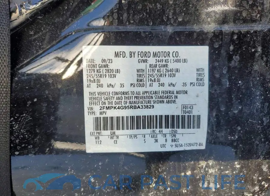 2FMPK4G95RBA33829# 13