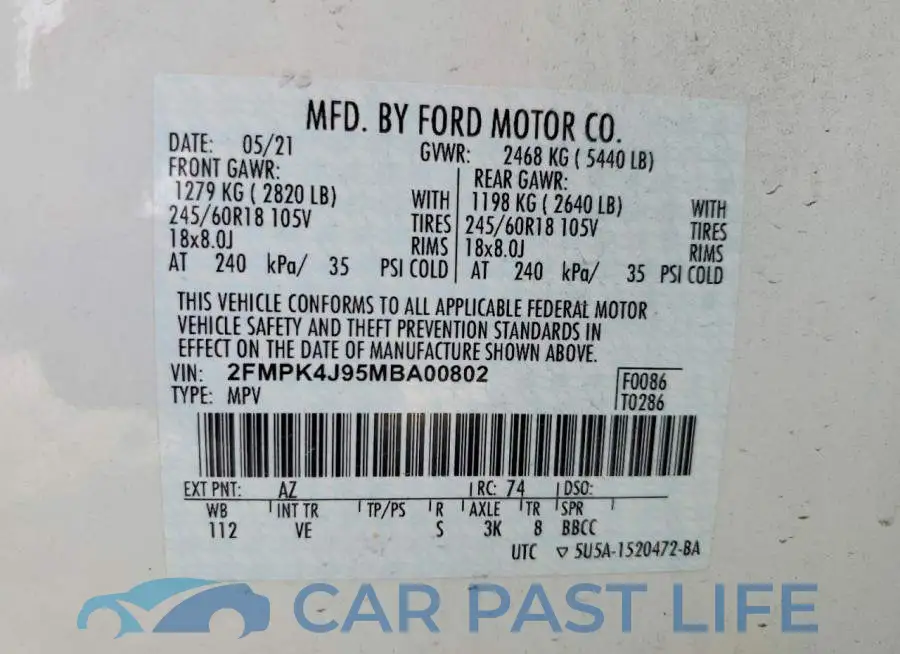 2FMPK4J95MBA00802# 13