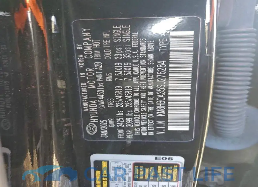 KM8HBCA35SU276284# 13