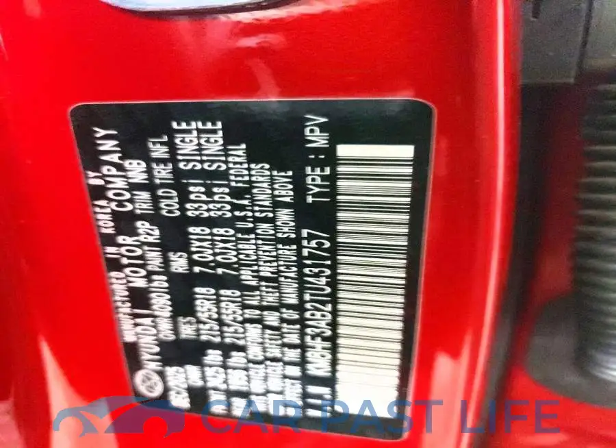 KM8HF3AB2TU431757# 14