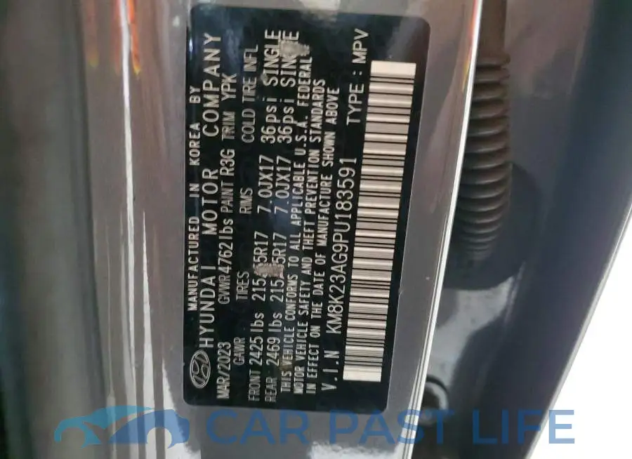 KM8K23AG9PU183591# 14