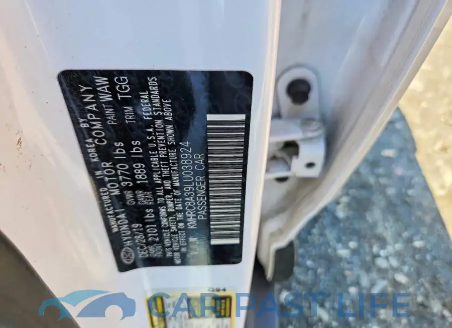 KMHRC8A39LU038924# 12