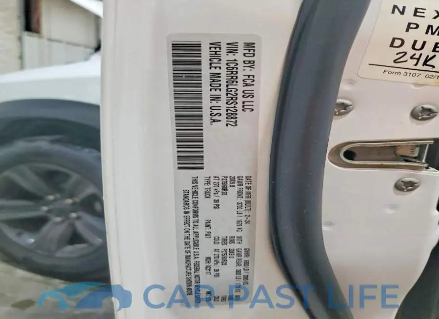 1C6RR6LG2RS128872# 12