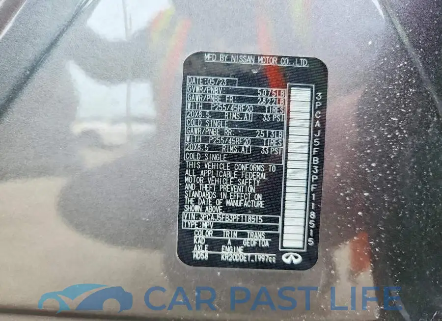 3PCAJ5FB3PF118515# 13