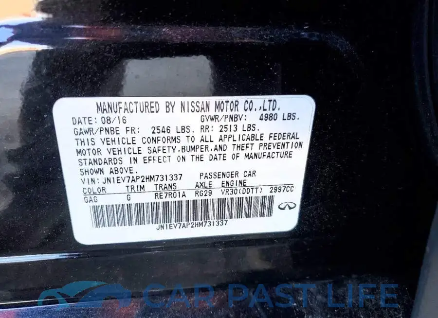 JN1EV7AP2HM731337# 13
