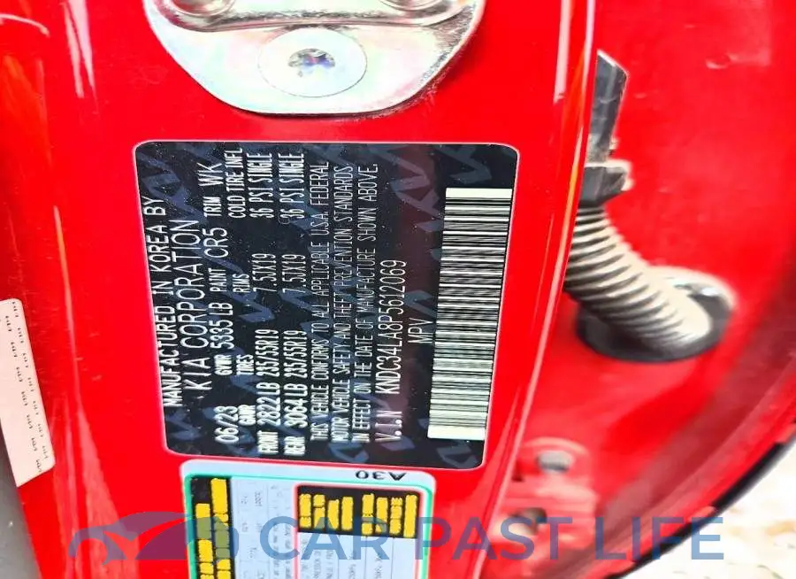 KNDC34LA8P5612069# 14