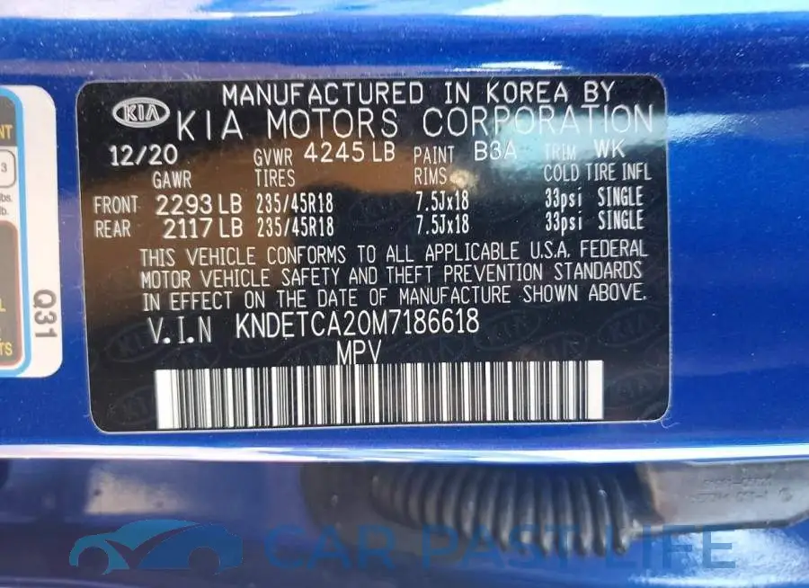 KNDETCA20M7186618# 13