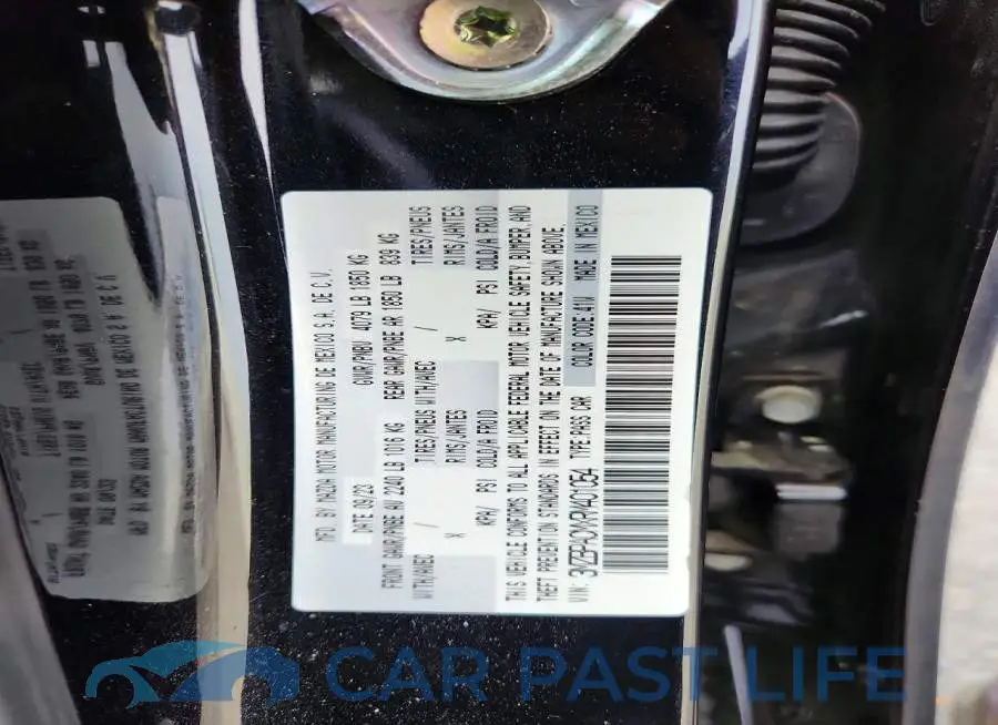 3MZBPACMXRM401054# 13