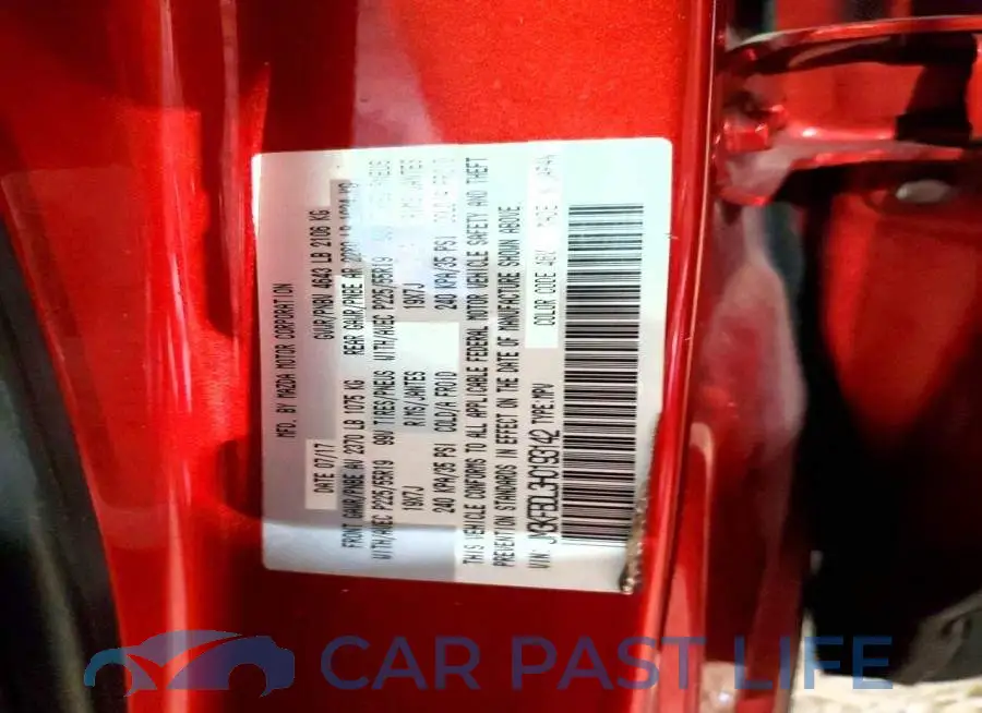 JM3KFBDL3H0193142# 12