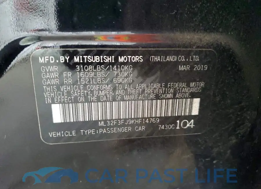ML32F3FJ9KHF14769# 12