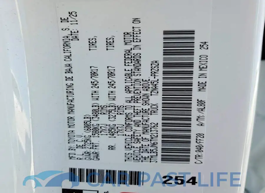 3TMLB5JN6TM213762# 12