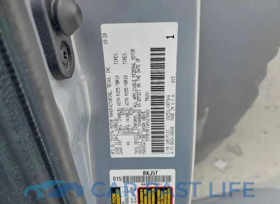 5TFRY5F16MX276421# 12