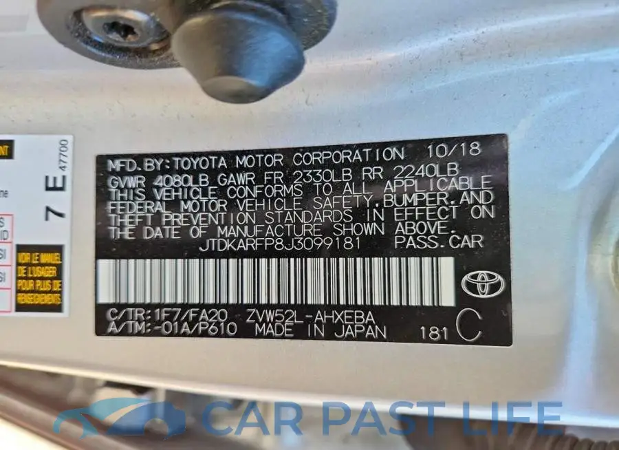 JTDKARFP8J3099181# 13