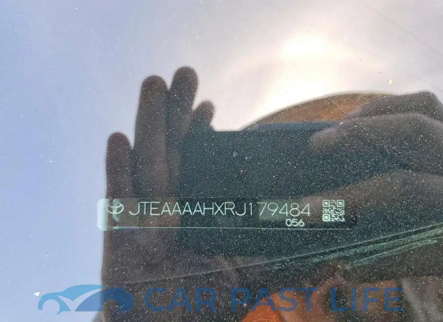 JTEAAAAHXRJ179484# 12