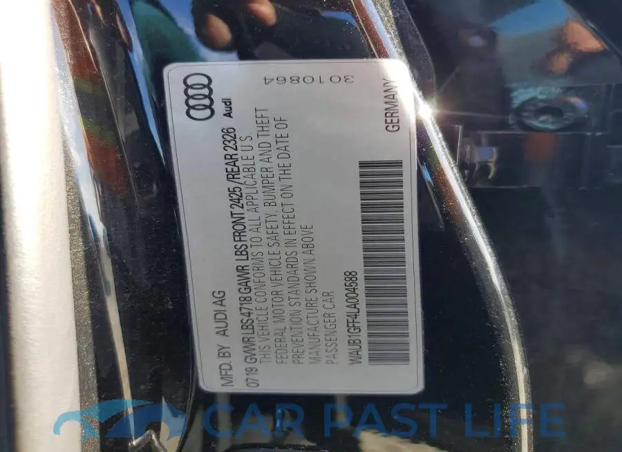 WAUB1GFF4LA004588# 13