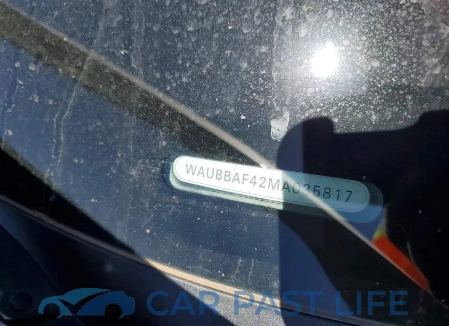 WAUBBAF42MA035817# 12