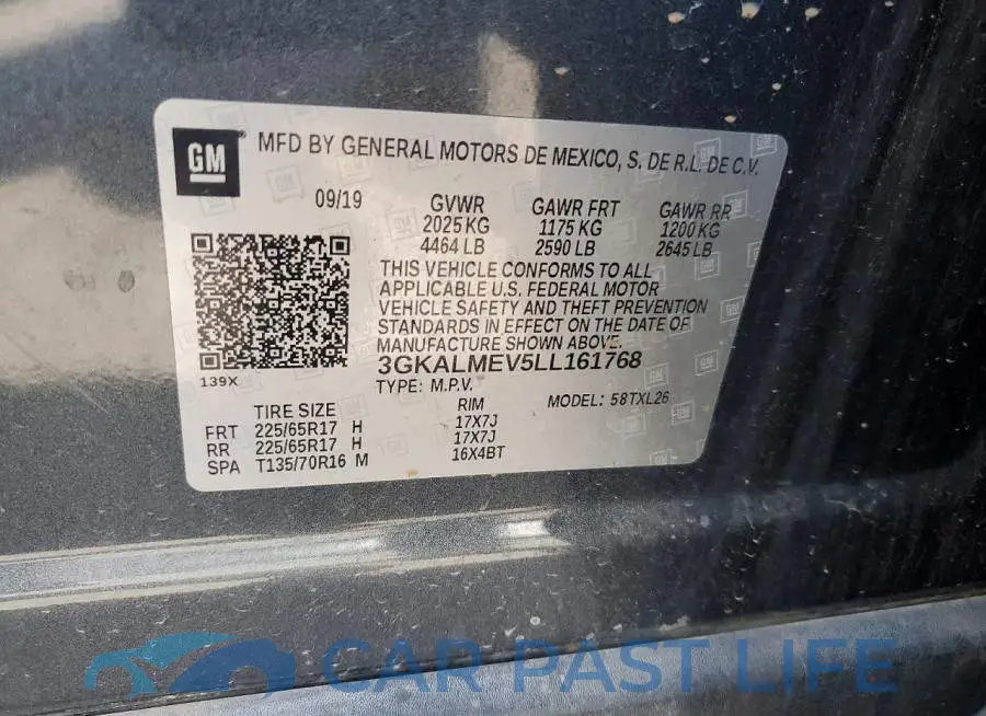 3GKALMEV5LL161768# 13