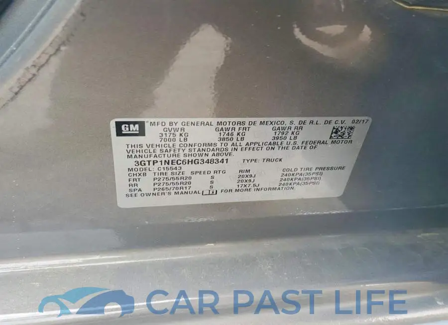 3GTP1NEC6HG348341# 12