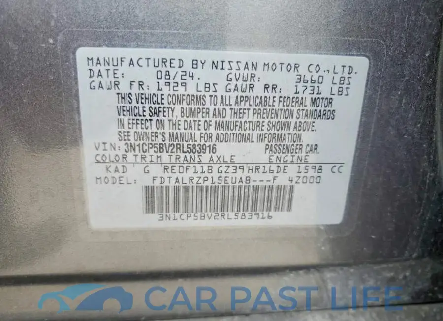 3N1CP5BV2RL583916# 12