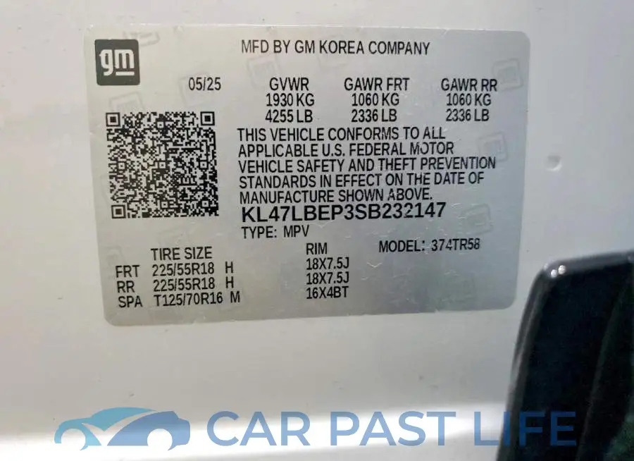 KL47LBEP3SB232147# 13