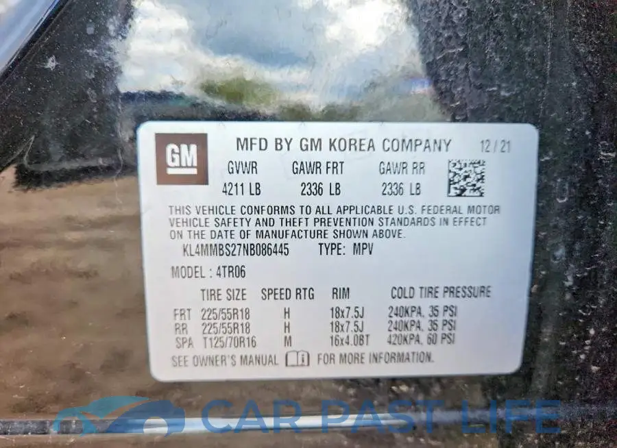 KL4MMBS27NB086445# 13