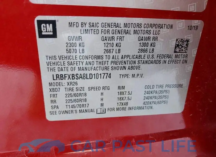 LRBFXBSA8LD101774# 13