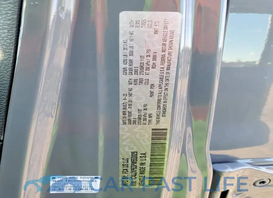 1C4JJXP63PW553026# 13
