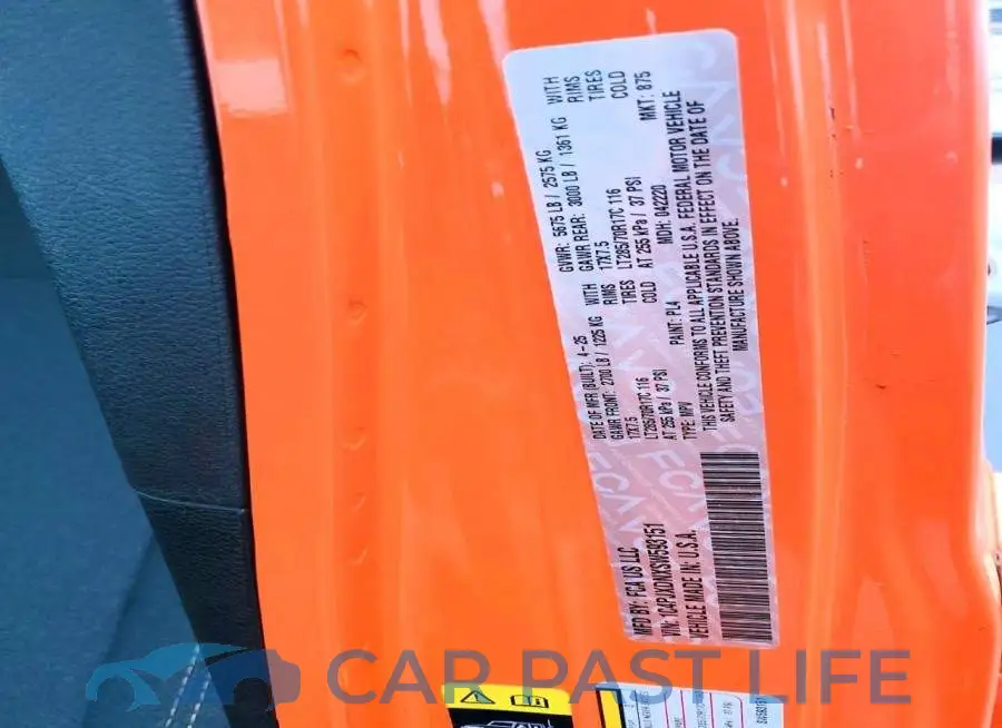 1C4PJXDNXSW593151# 13