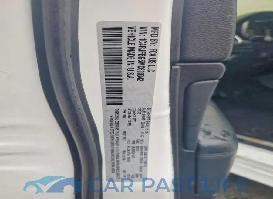 1C4RJFBG5MC600342# 13