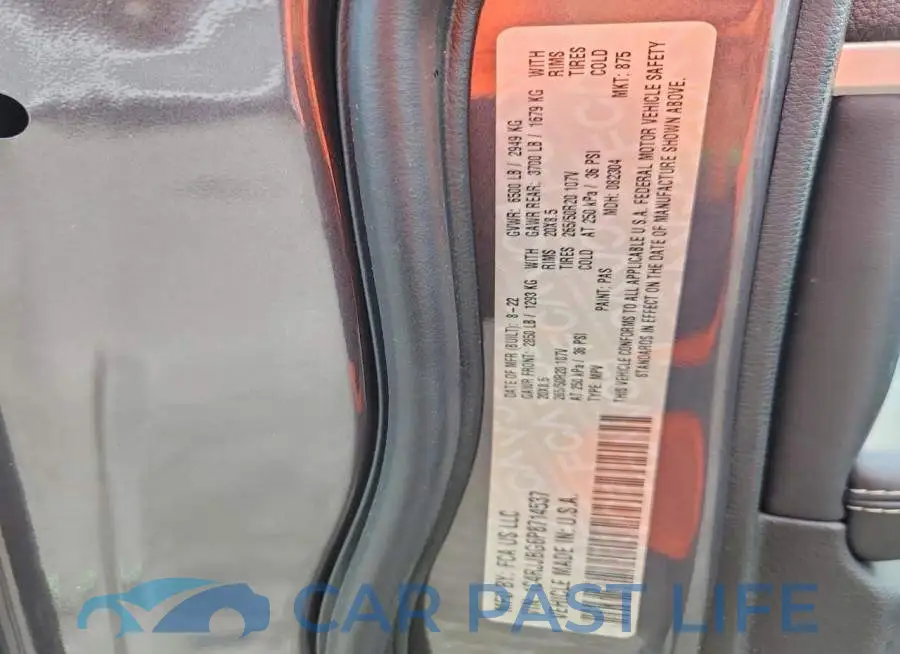 1C4RJJBG6P8714537# 13