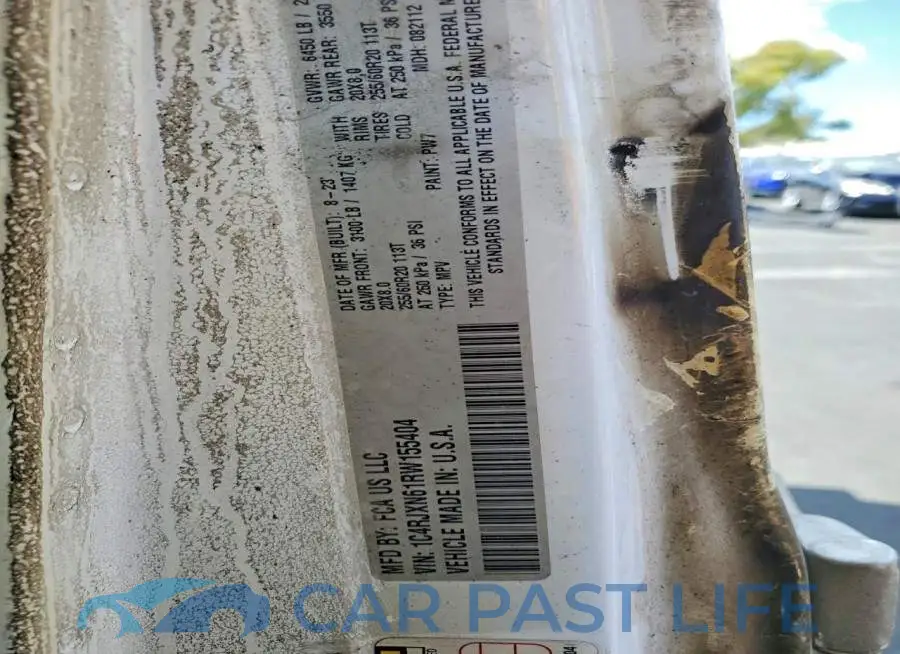 1C4RJXN61RW155404# 12