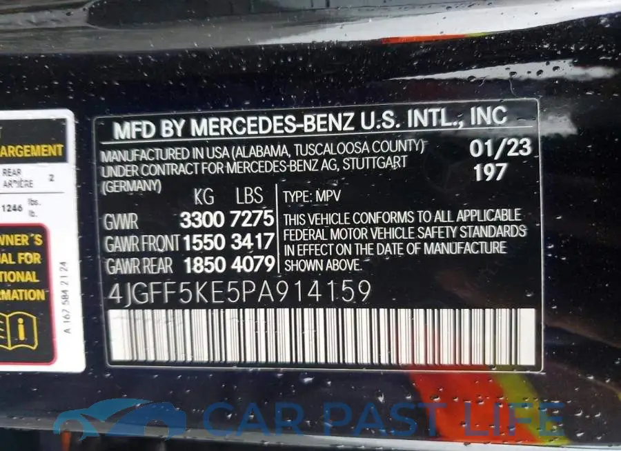 4JGFF5KE5PA914159# 14