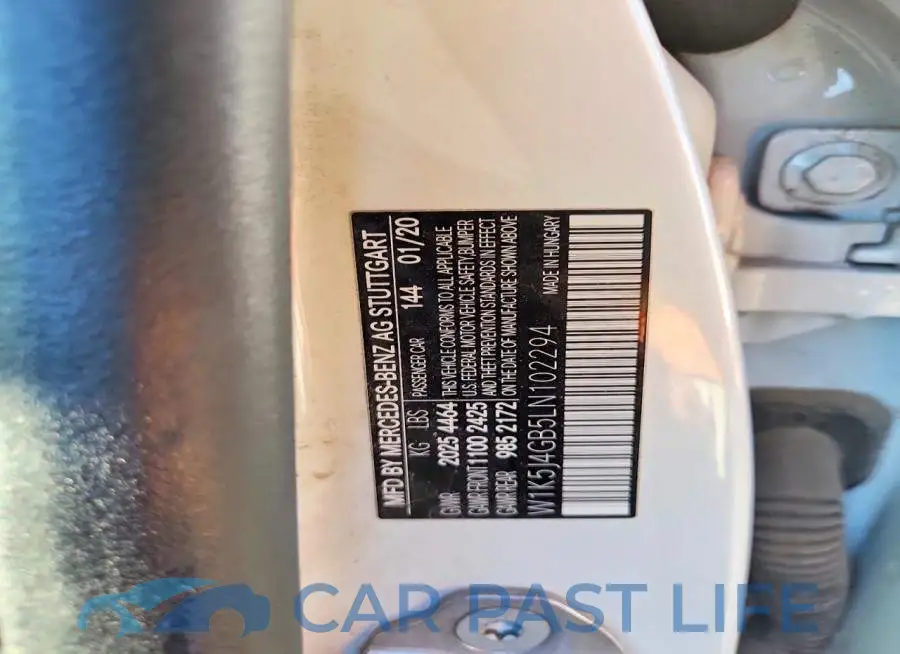 W1K5J4GB5LN102294# 13