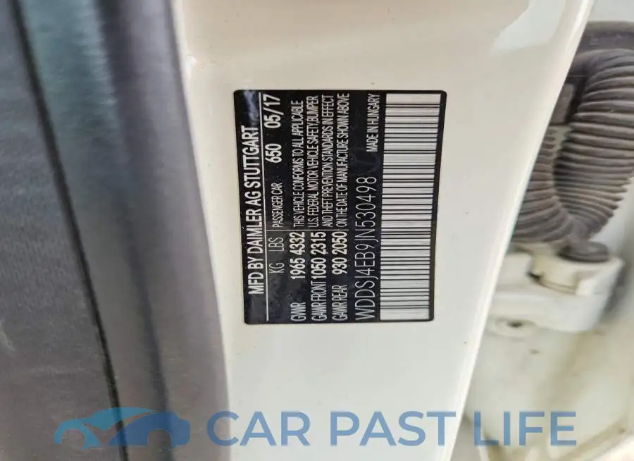 WDDSJ4EB9JN530498# 12