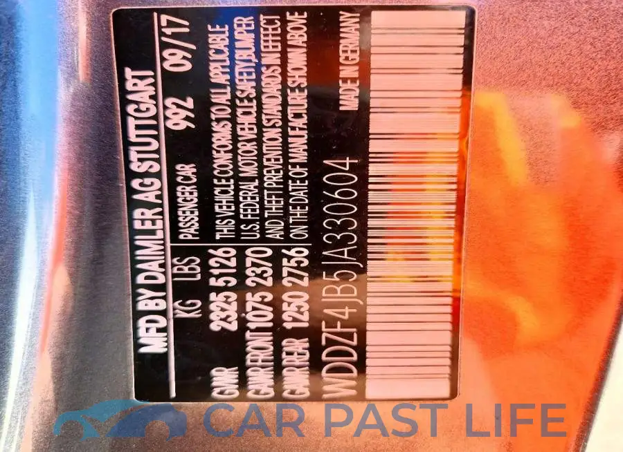 WDDZF4JB5JA330604# 12
