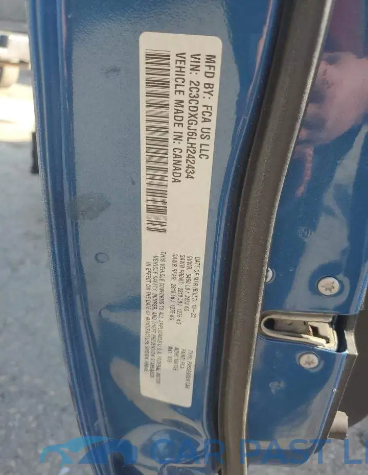 2C3CDXGJ6LH242434# 12